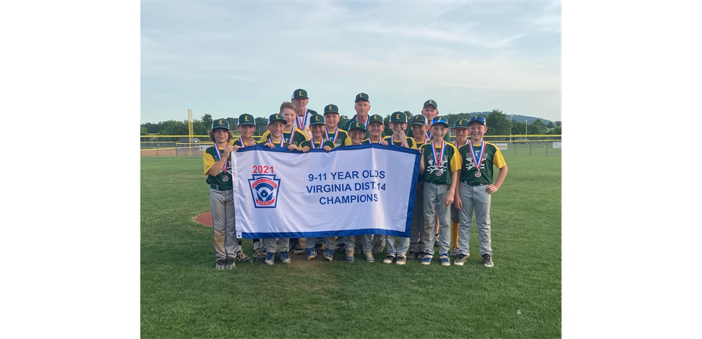 11u All Stars - District 14 CHAMPS!