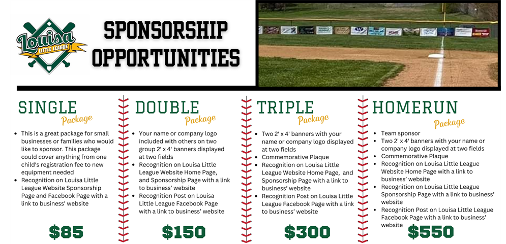 2024 SPONSORSHIP OPPORTUNITIES