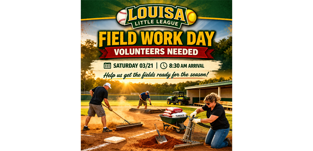 Volunteers Needed- Field Work Day